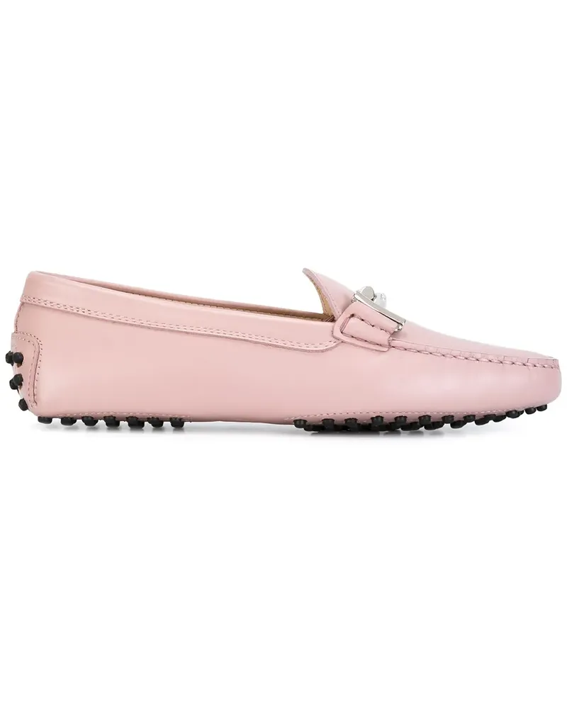 TOD'S Loafer mit Metallverzierung - Rosa Rosa