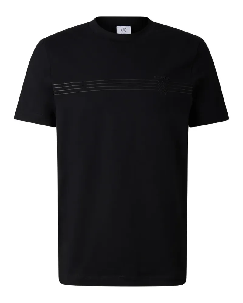 Bogner Ryan T-Shirt mit Logo - Schwarz Schwarz
