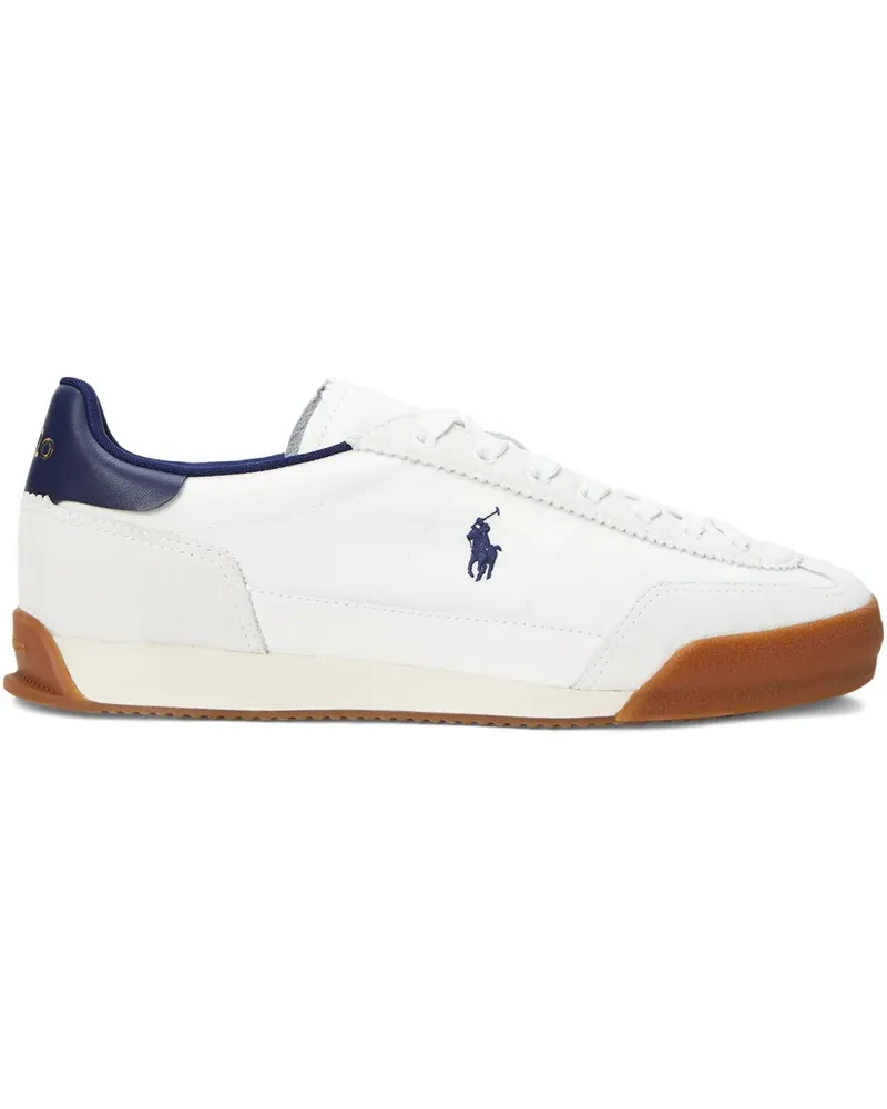Ralph Lauren Hester low-top leather sneakers - Weiß Weiß