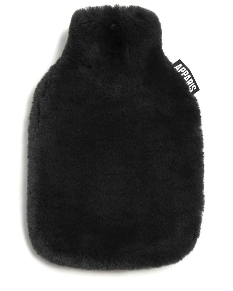 Mini Wärmflaschenhülle - Schwarz