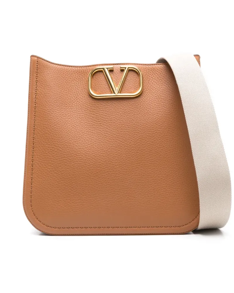 Valentino Garavani Mittelgroße Alltime Schultertasche - Nude Nude