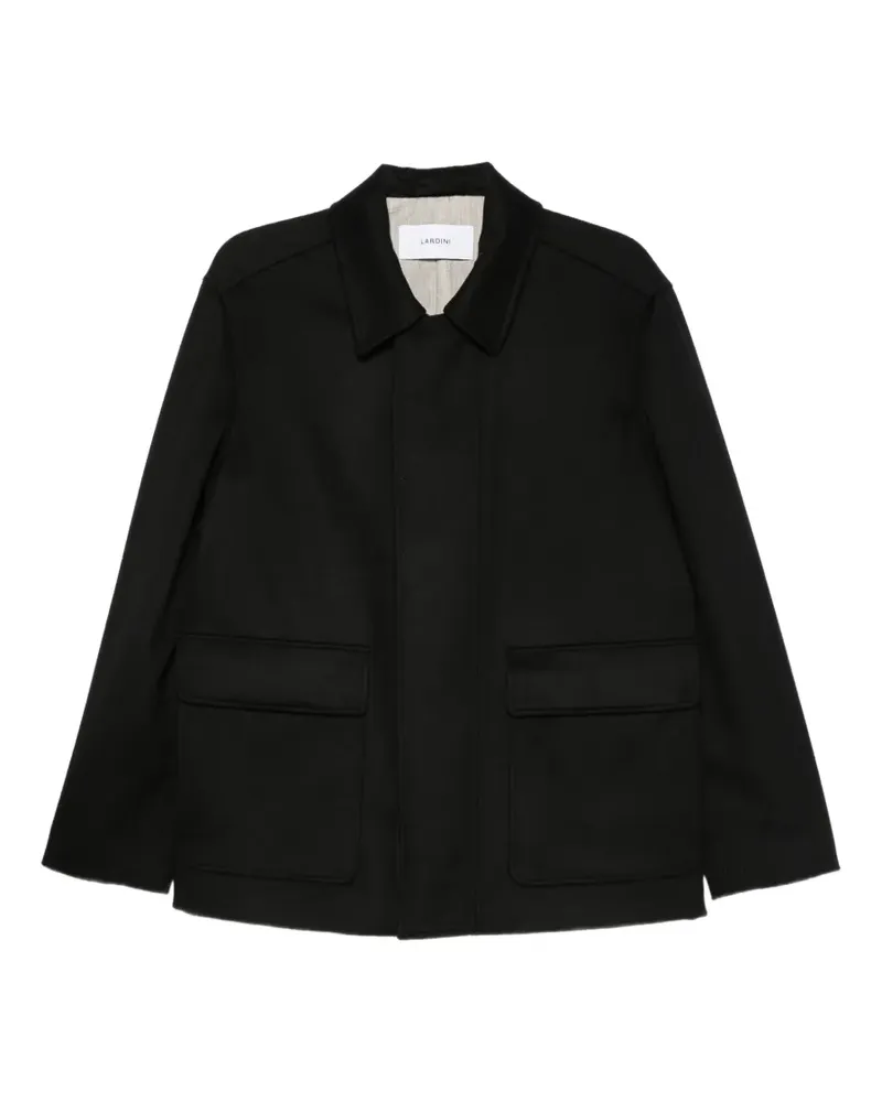 LARDINI Jacke mit Klappentasche - Schwarz Schwarz