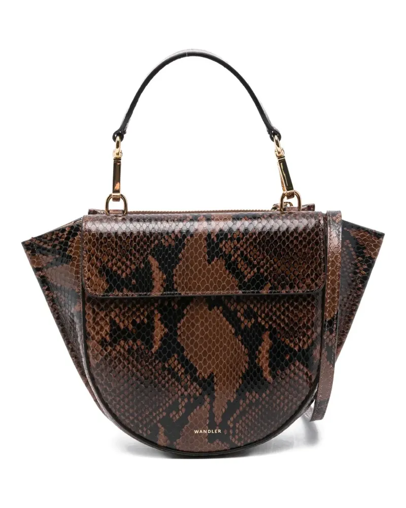 WANDLER Hortensia Mini-Tasche - Braun Braun