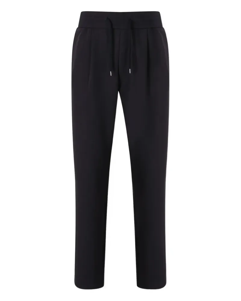 Herno Hose mit Faltendetail - Blau Blau