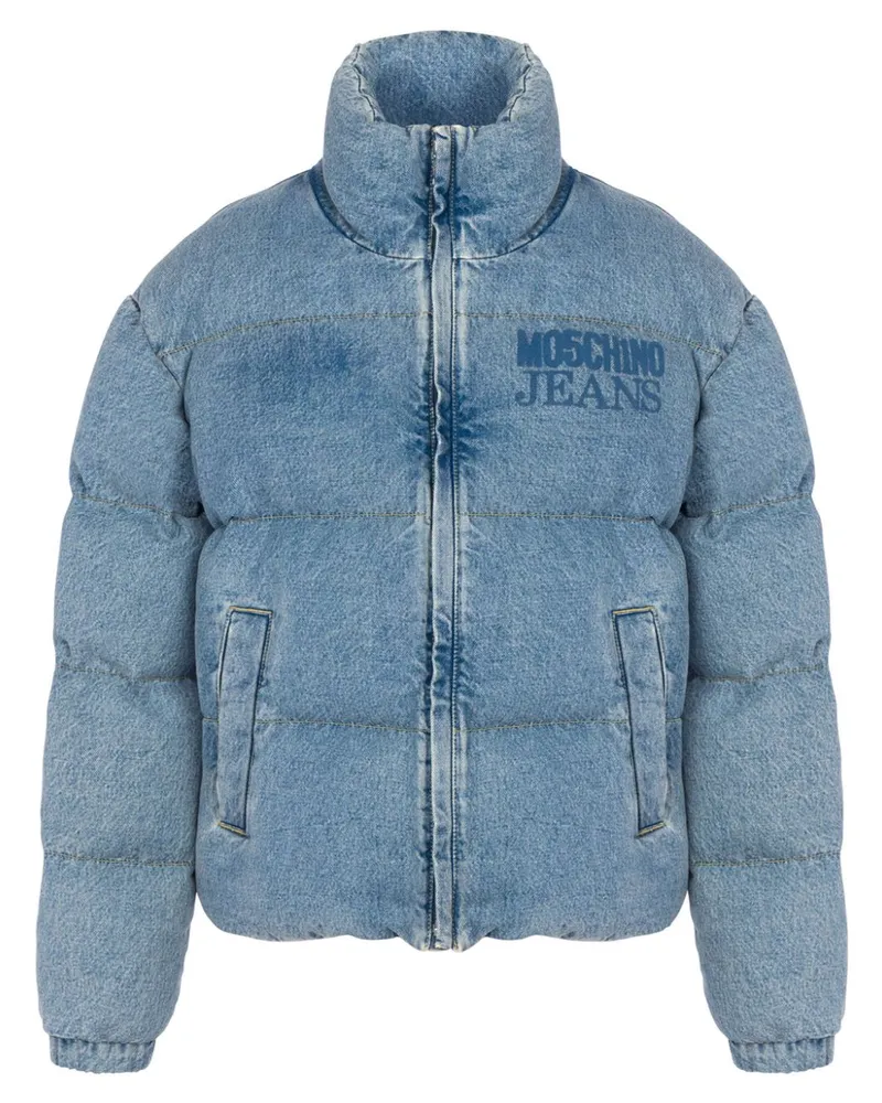 Moschino Gefütterte Jacke - Blau Blau
