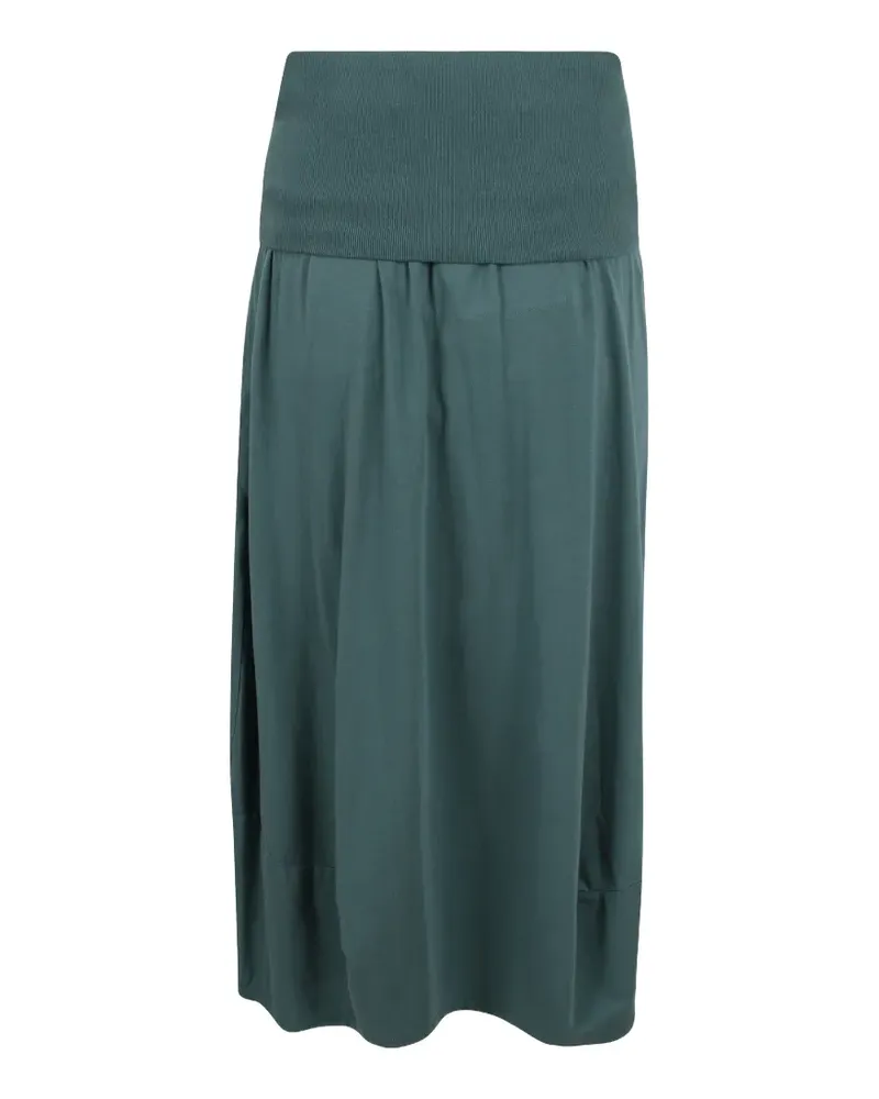 Black Label ribbed skirt - Grün Grün