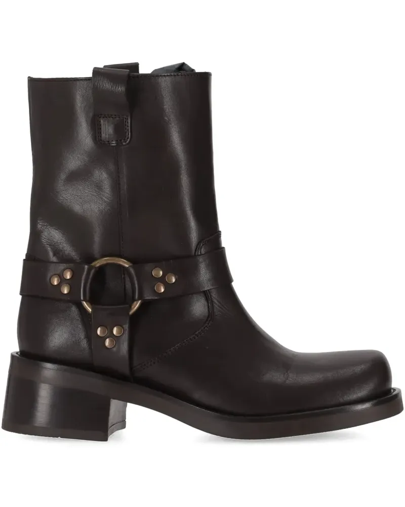 P.A.R.O.S.H. Stivale ankle boots - Braun Braun