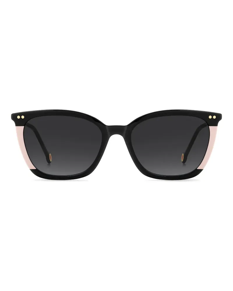 Carolina Herrera New York Cat-Eye-Sonnenbrille - Schwarz Schwarz