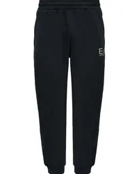 EA7 Jogginghose mit Logo-Print Blau