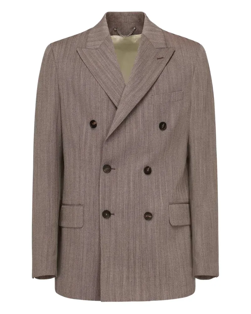 Golden Goose Doppelreihiges Sakko - Braun Braun