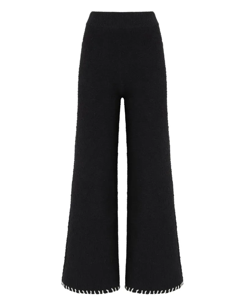 Osklen Hose mit Ziernähten - Schwarz Schwarz