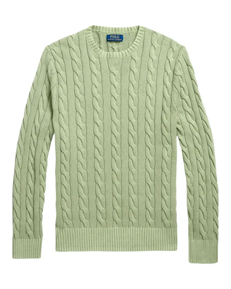 Ralph Lauren Pullover mit Zopfmuster - Grün Grün