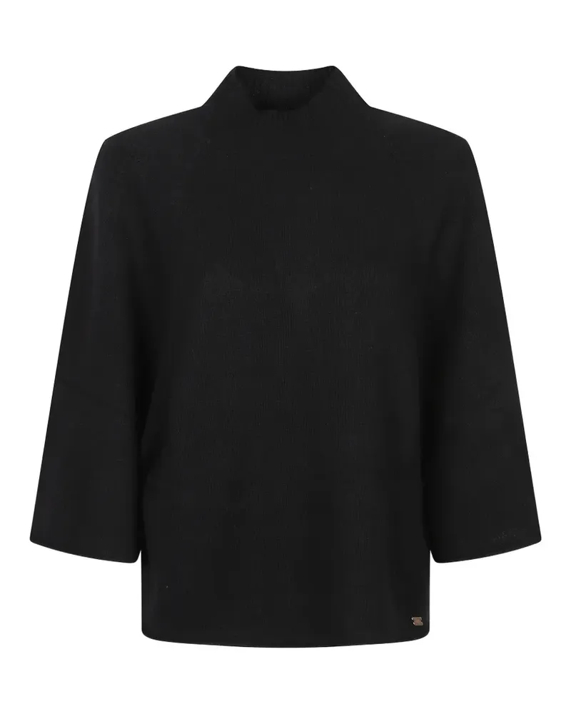 Fay high-neck raglan-sleeve sweater - Schwarz Schwarz
