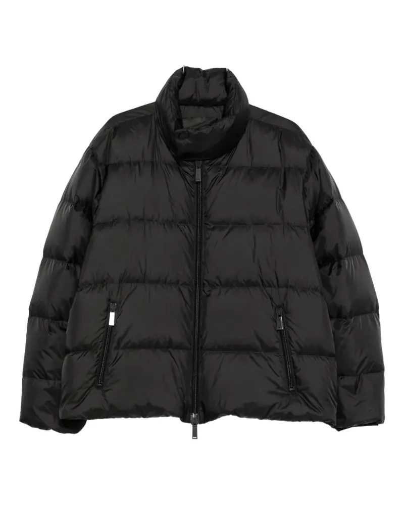 Dsquared2 zip-fastening quilted jacket - Schwarz Schwarz