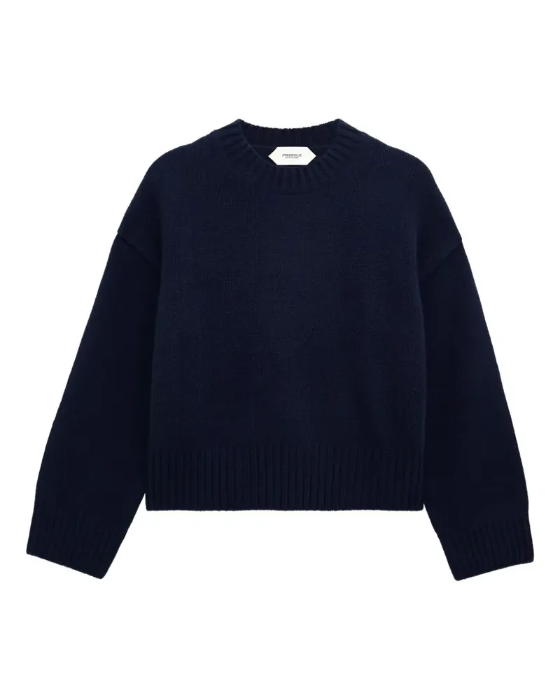 Pringle of Scotland Kaschmirpullover mit Rundhalsausschnitt - Blau Blau