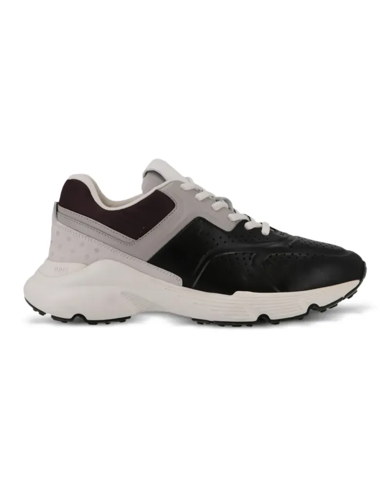 TOD'S Sneakers mit perforiertem Detail - Schwarz Schwarz