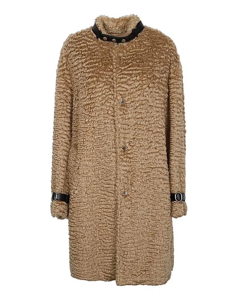 Jil Sander Mantel mit Gürtel - Nude Nude