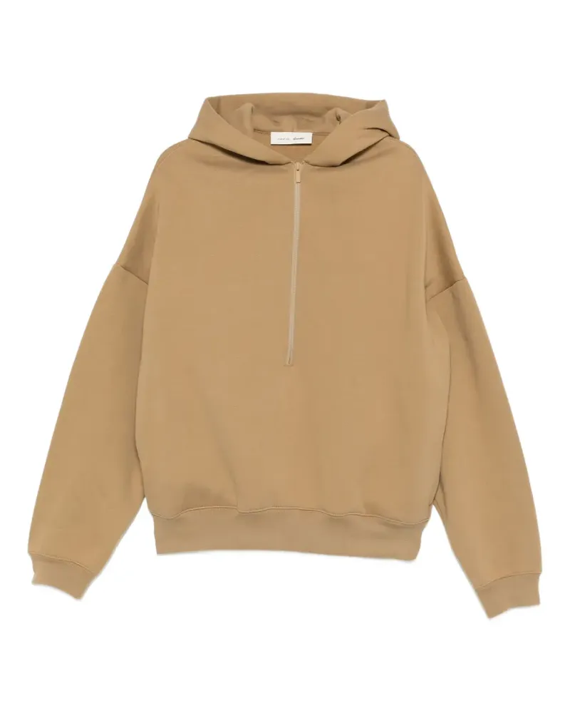 Fear of God Essentials Hoodie mit Logo-Print - Nude Nude