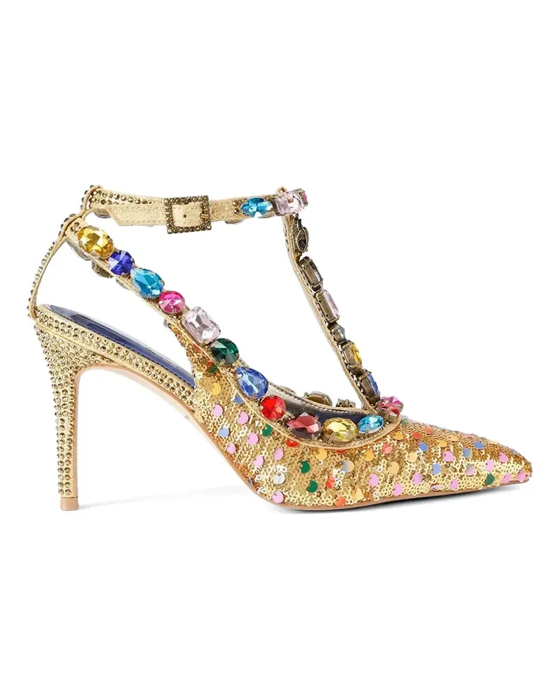 Kurt Geiger Pumps mit Pailletten - Gold Gold