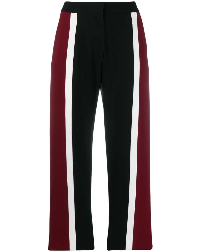 Kenzo Gestreifte Hose - Schwarz Schwarz