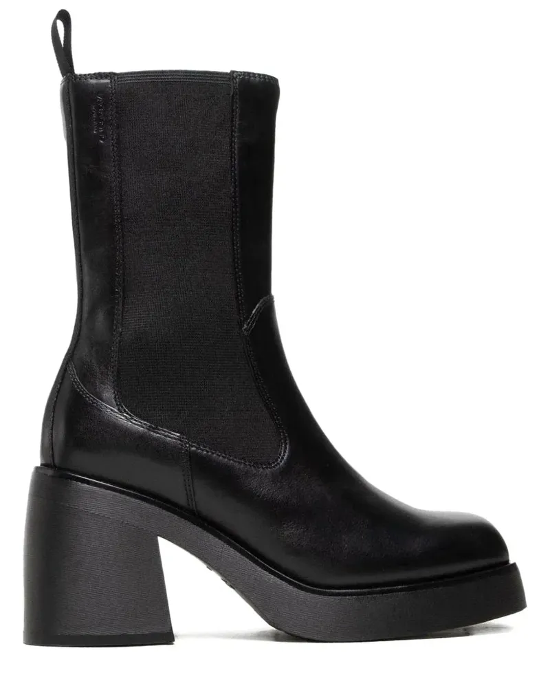 Vagabond Brooke Stiefel 87mm - Schwarz Schwarz