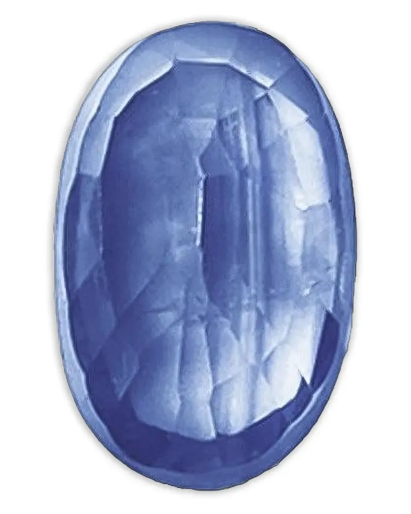 Loquet September Geburtstagsanhänger mit Saphir - Blau Blau
