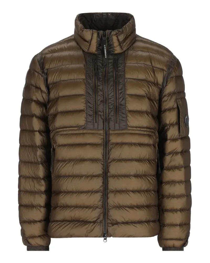 C.P. Company quilted Lens-detail jacket - Grün Grün