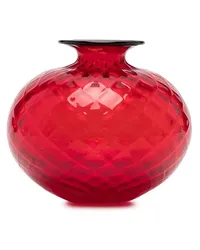 Venini Monofiori Balloton Vase Rot