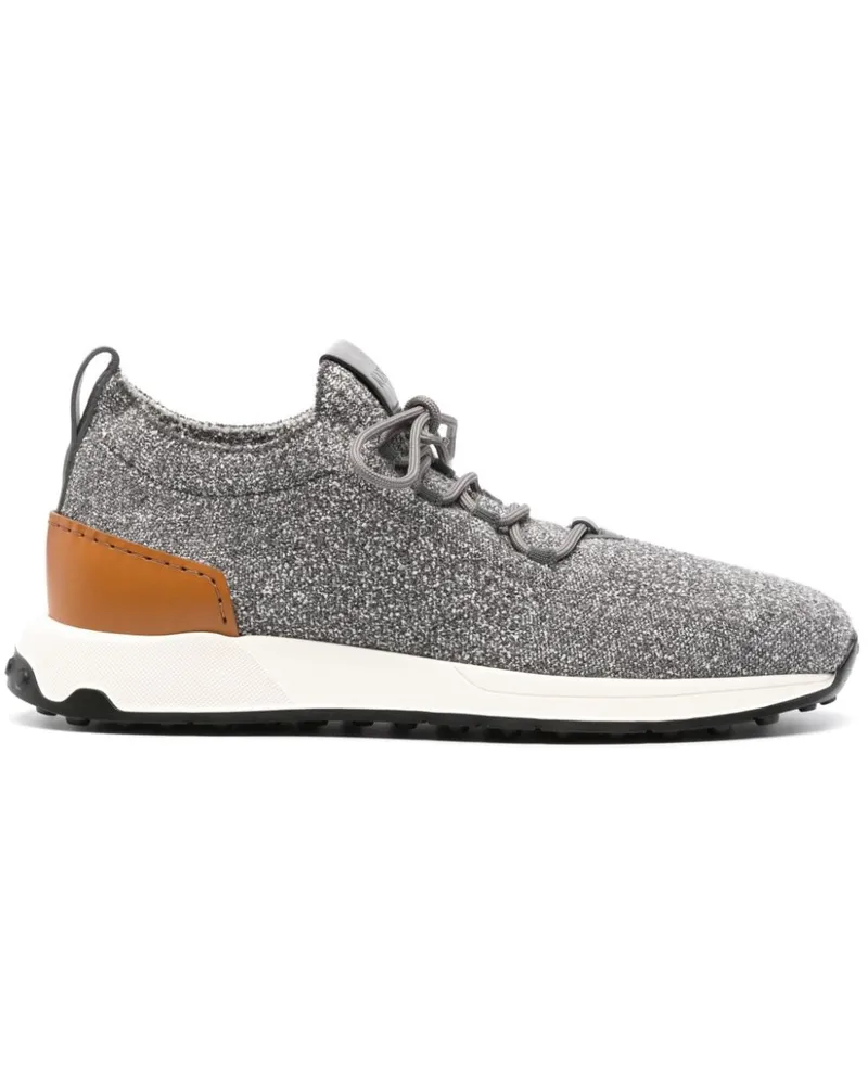 TOD'S Sneakers mit gestricktem Obermaterial - Grau Grau