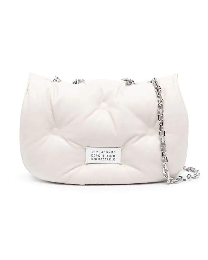 Maison Margiela Mittelgroße Glam Slam Schultertasche - Nude Nude