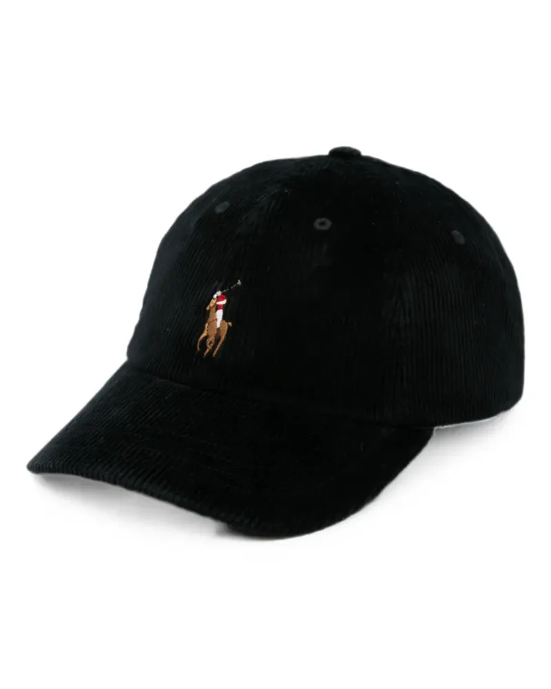 Ralph Lauren logo-embroidered beanie hat - Schwarz Schwarz