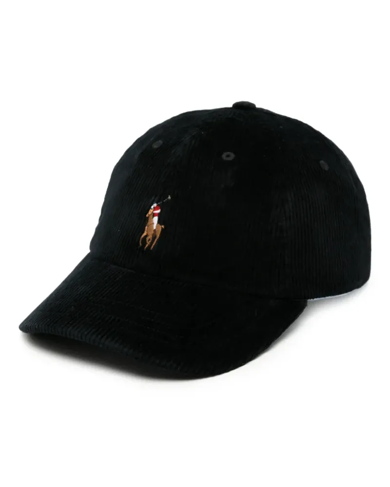 Ralph Lauren Beanie mit Logo-Stickerei - Schwarz Schwarz
