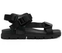 Sandalen mit Schnallenverschluss - Schwarz