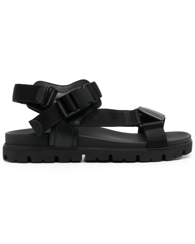 Prada Sandalen mit Schnallenverschluss - Schwarz Schwarz