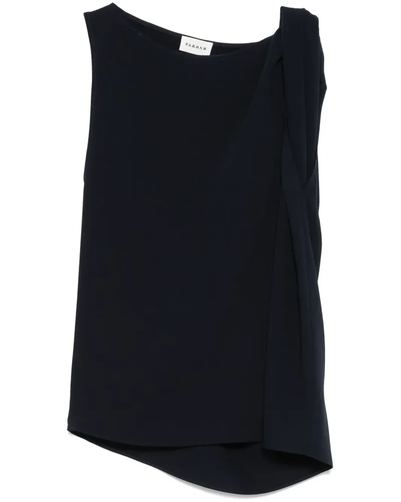 P.A.R.O.S.H. P.A.R.O H. Oberteil aus Cady - Blau Blau