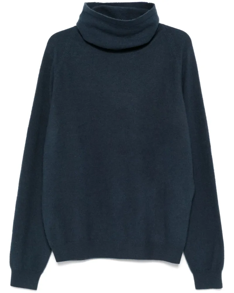 Frenckenberger Pullover mit Stehkragen - Blau Blau