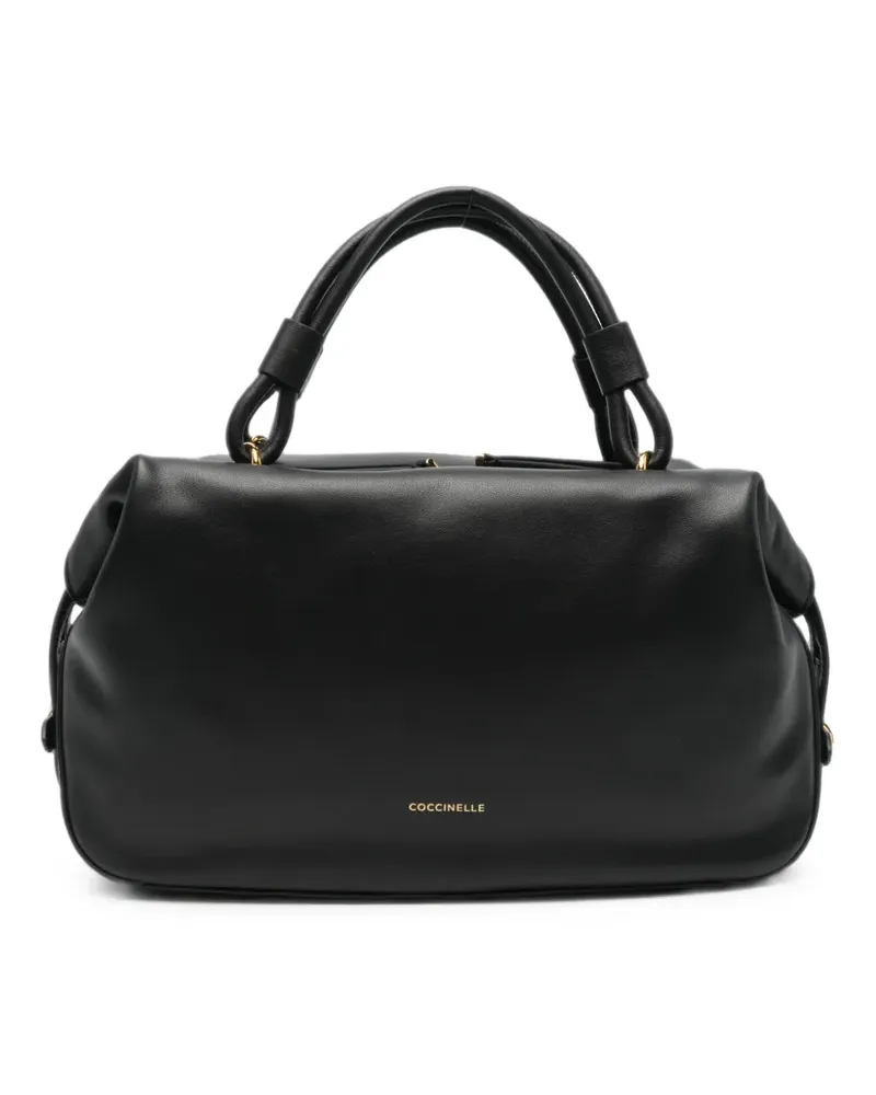 Coccinelle leather tote bag - Schwarz Schwarz