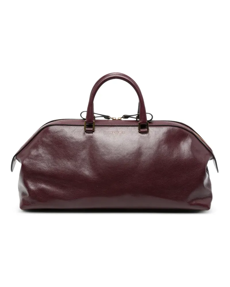 Alberta Ferretti leather tote bag - Violett Violett