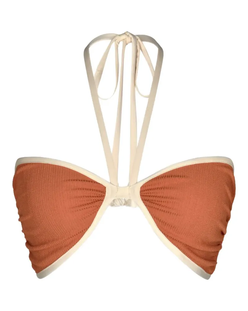 Johanna Ortiz Destello Solar Bikinioberteil - Orange Orange