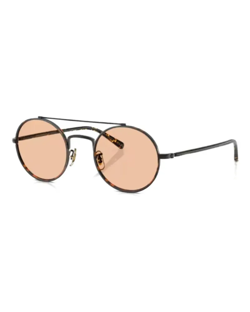 Oliver Peoples Etlin Sonnenbrille mit rundem Gestell - Nude Nude