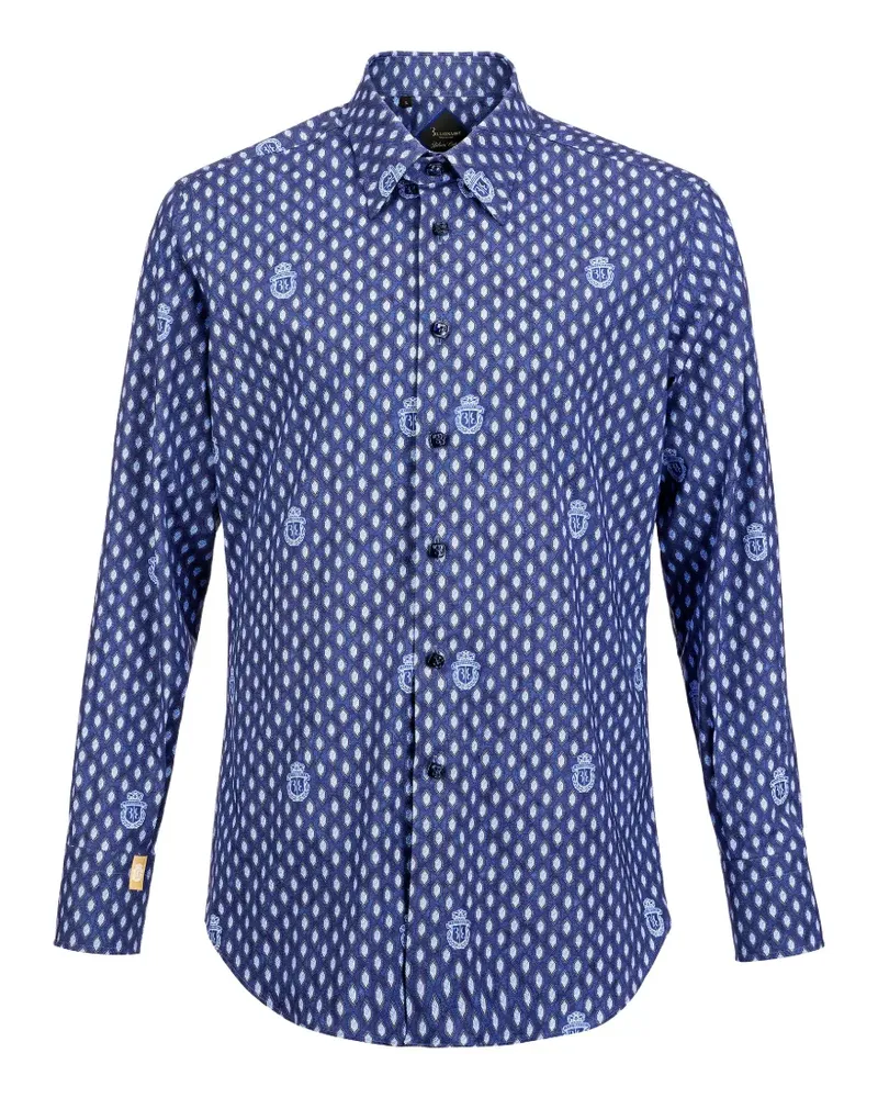 Billionaire Gabriel Hemd - Blau Blau