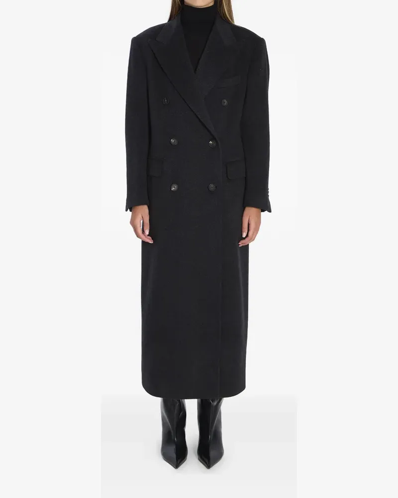 Tagliatore Doppelreihiger Mantel - Grau Grau
