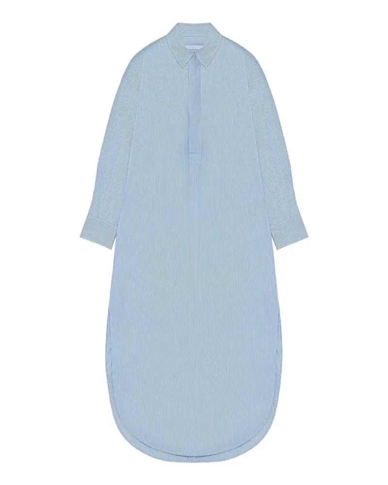 ARMARIUM Gestreiftes Hemdkleid - Blau Blau