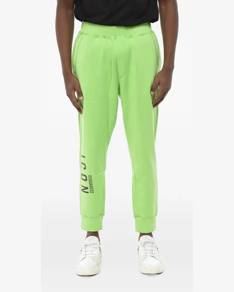 Dsquared2 Icon logo-print joggers - Grün Grün