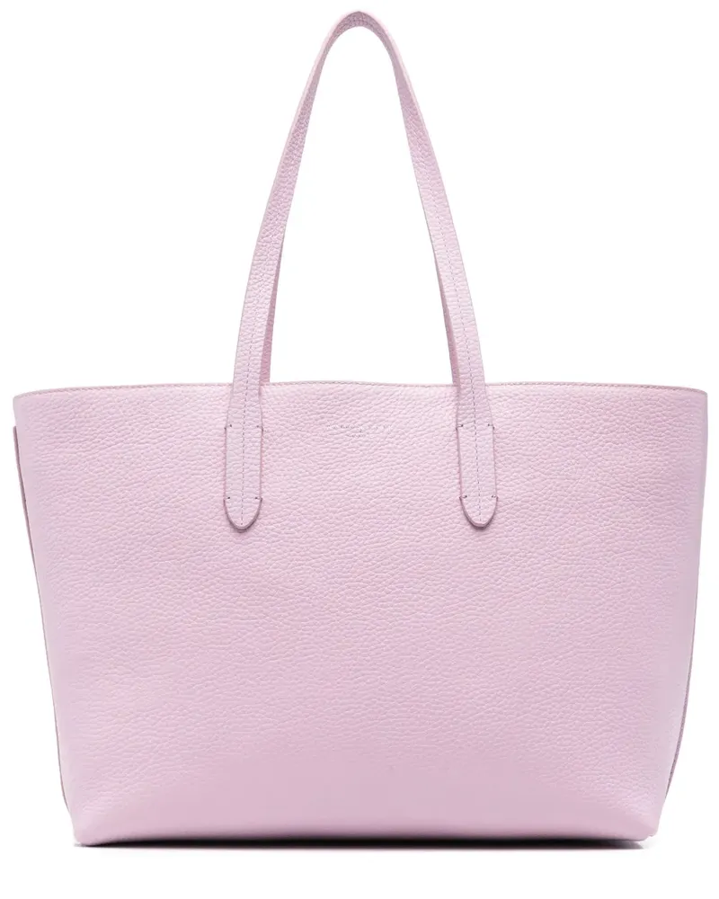 Aspinal of London East West Tote Bag mit Reißverschluss - Violett Violett