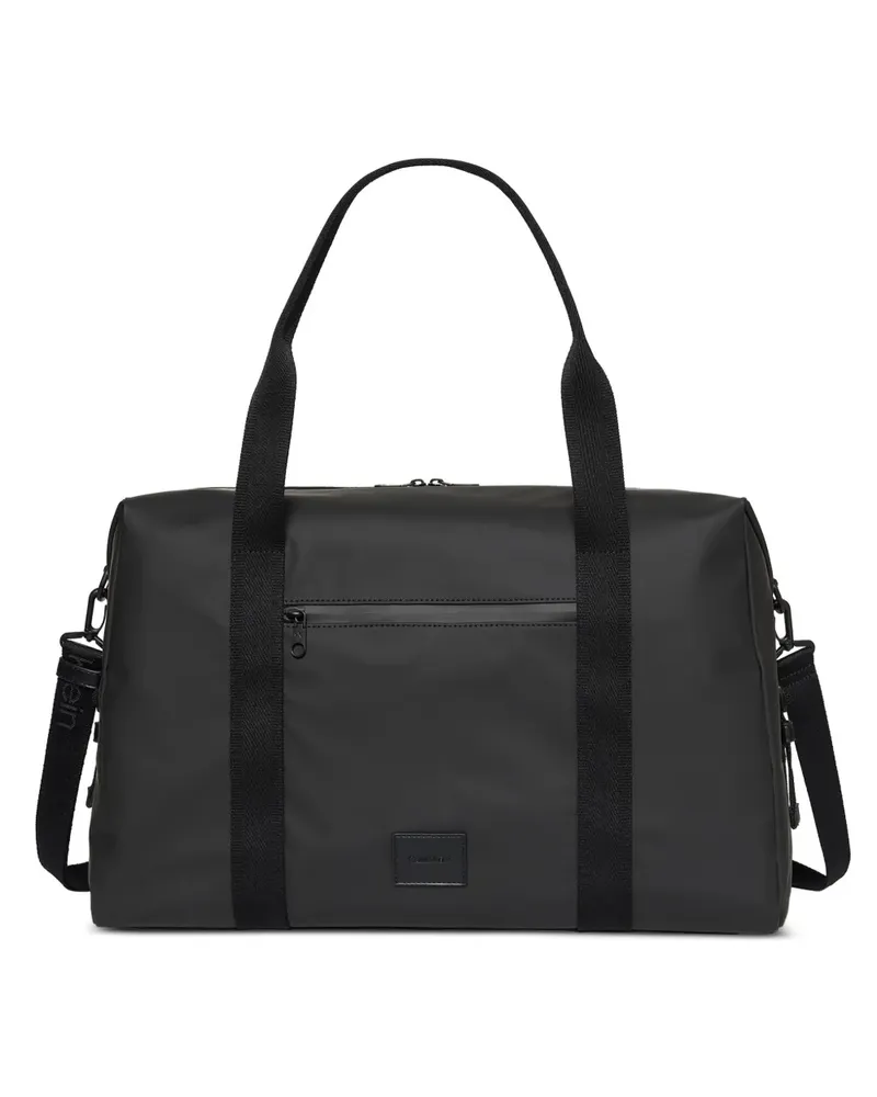 Calvin Klein zip shoulder bag - Schwarz Schwarz