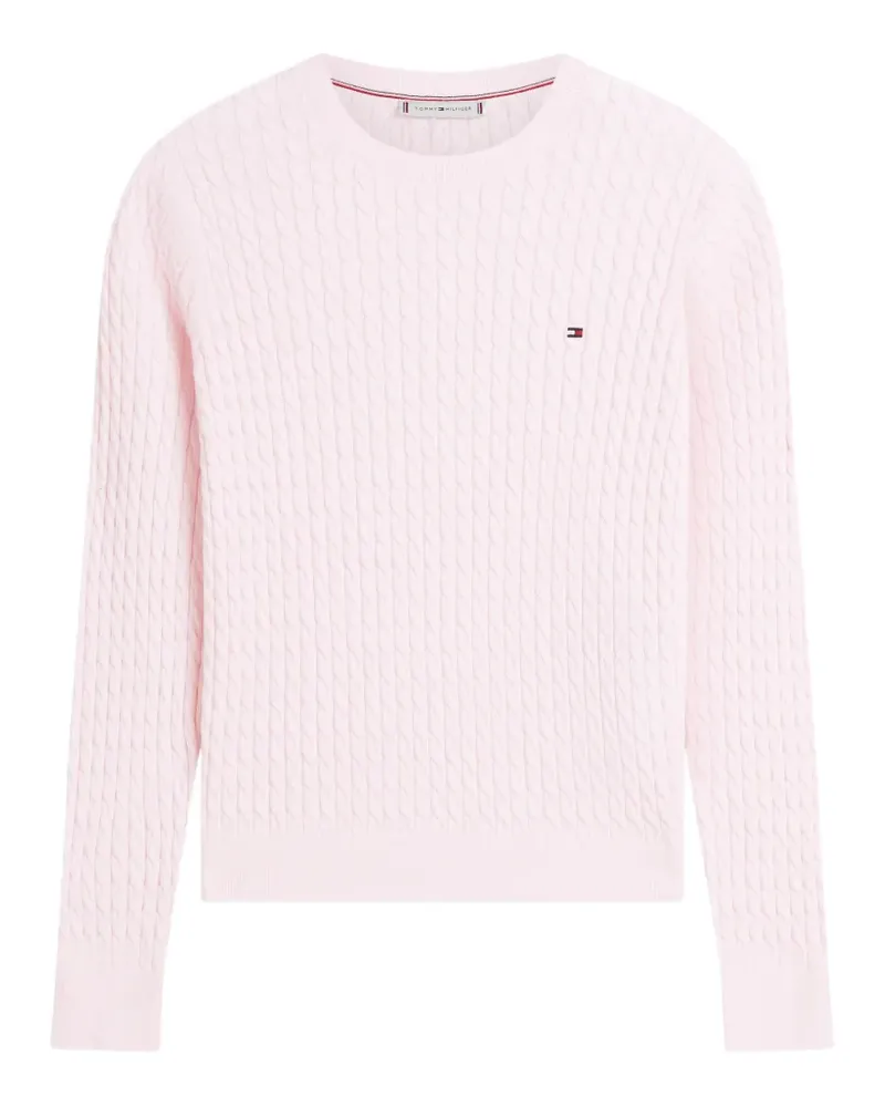 Tommy Hilfiger cable-knit sweater - Rosa Rosa