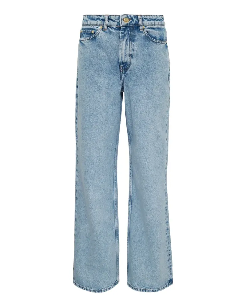 Ganni Rigid Izey Jeans - Blau Blau