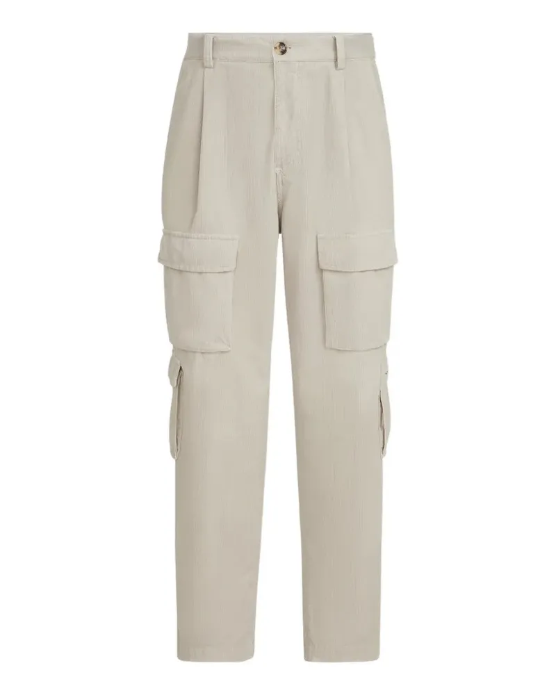 Brunello Cucinelli Cargohose aus Cord - Nude Nude