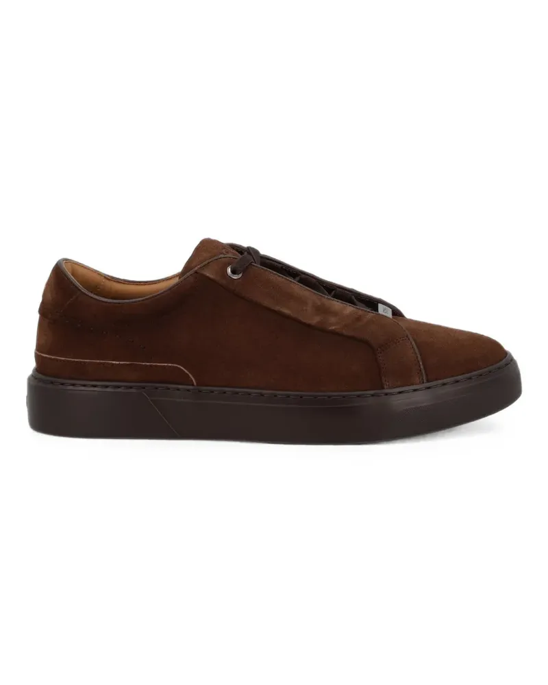 HUGO BOSS Gary Sneakers aus Wildleder - Braun Braun